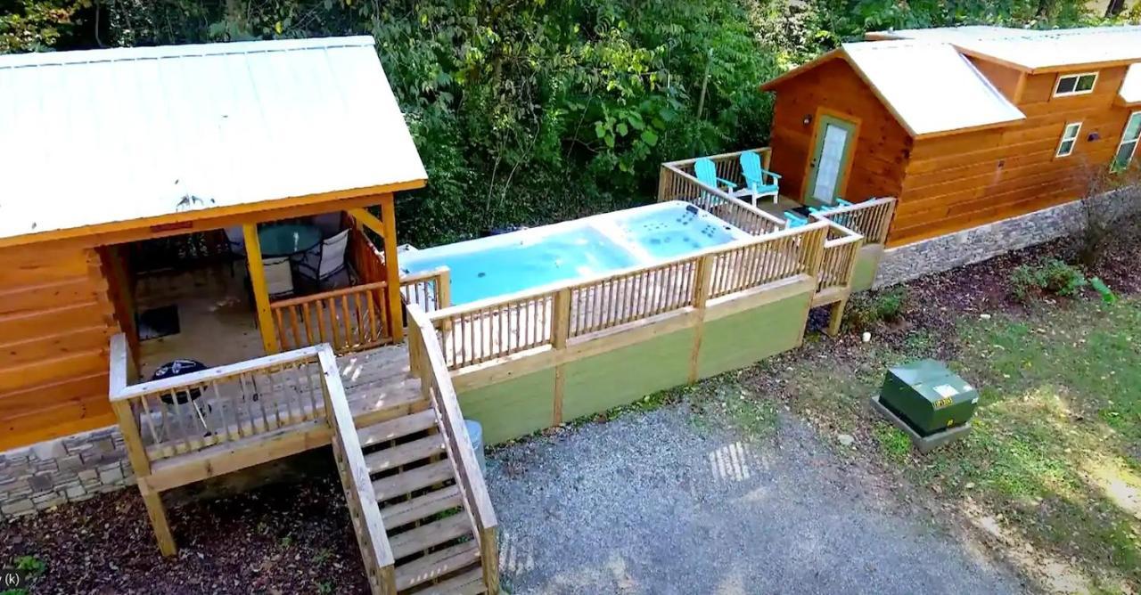 Bryce Cabin Lookout Mtn Tiny Home W Swim Spa Chattanooga Exterior photo